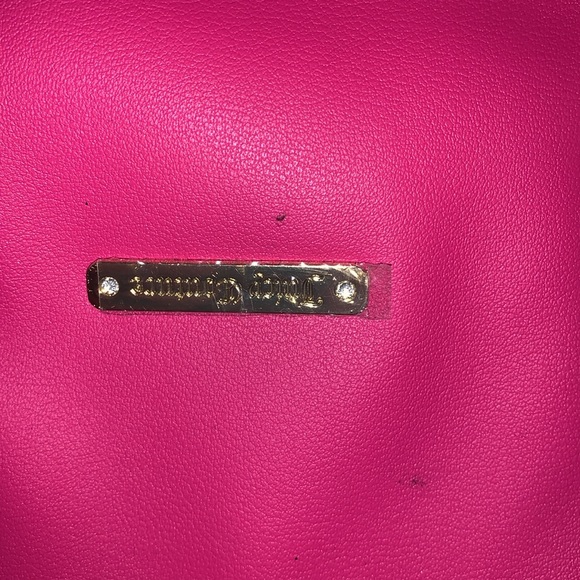 Juicy couture gym bag / travel tote - pink and silver - Picture 2 of 9